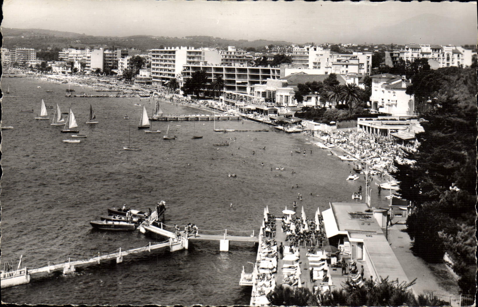 CPA Juan Les Pins Vue Generale