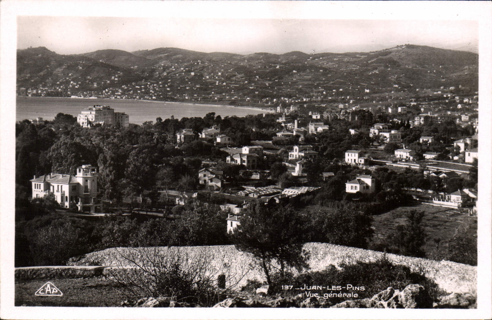 CPA Juan Les Pins Vue Generale