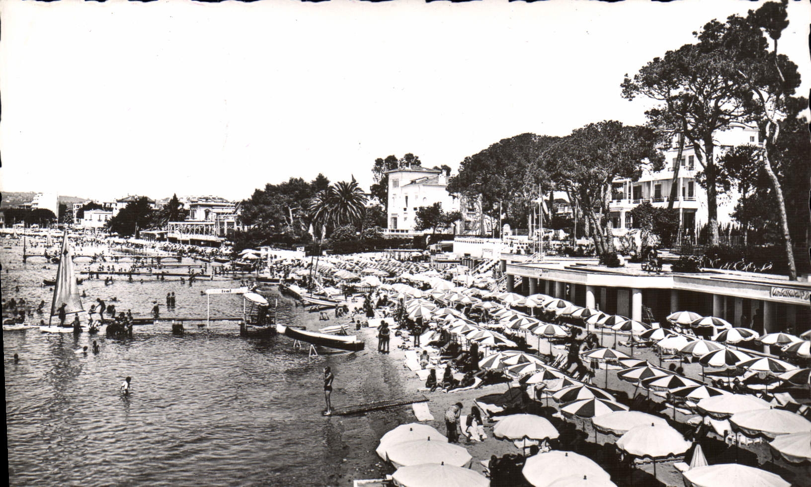 CPA Juan Les Pins Les Plages