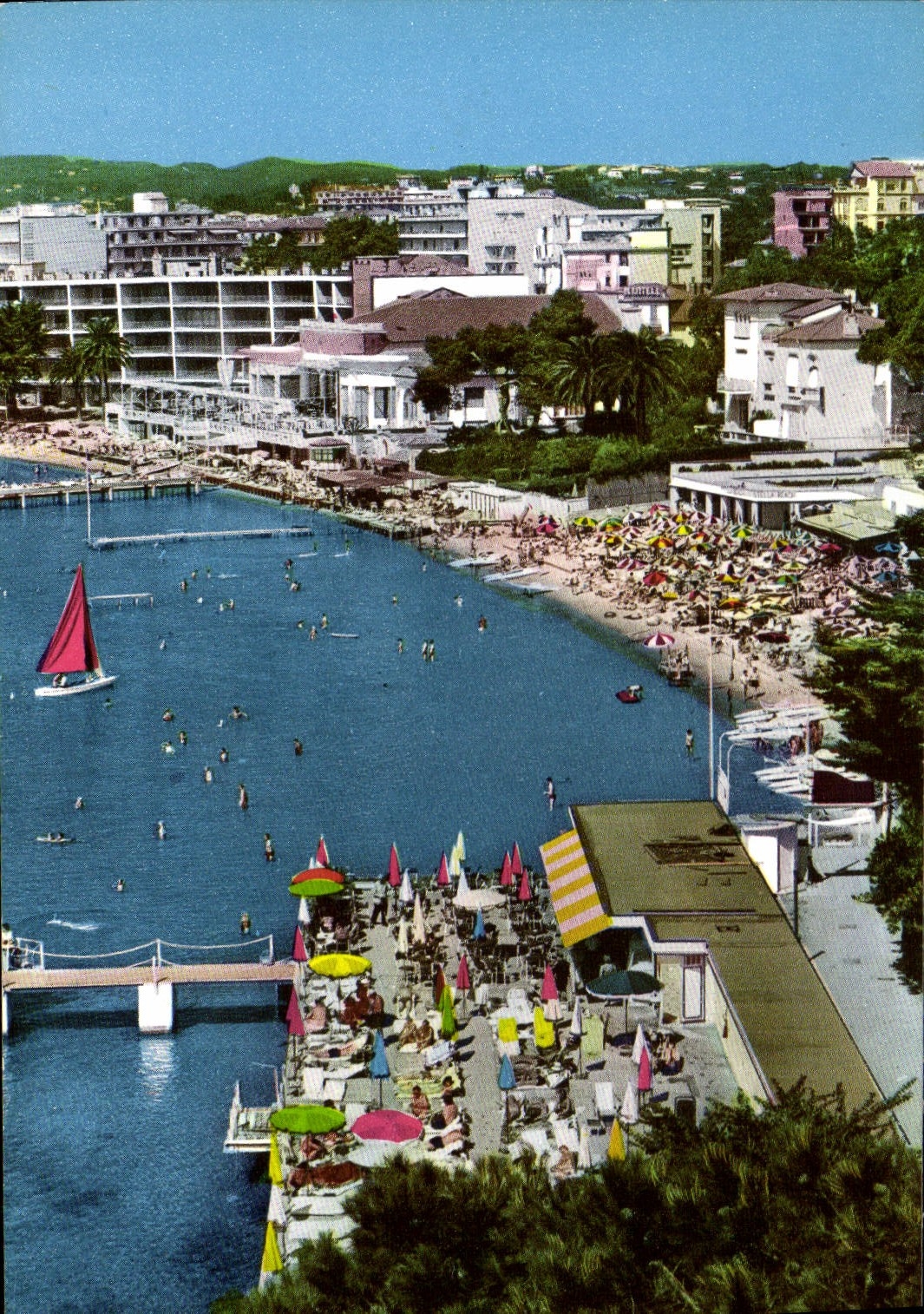 CPA Juan Les Pins Les Plages
