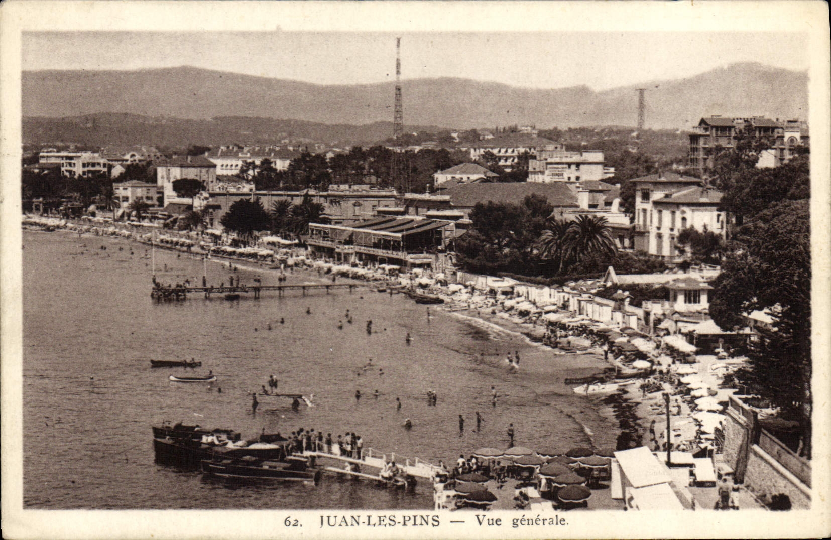 CPA Juan Les Pins Vue Generale