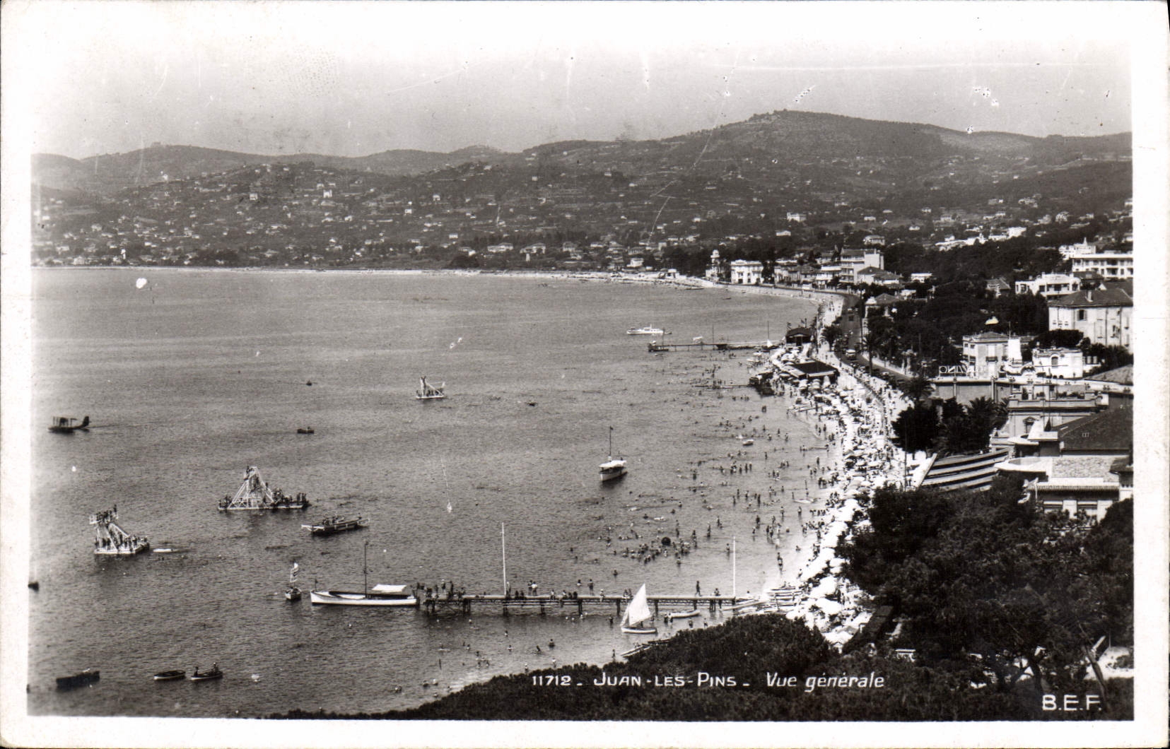 CPA Juan Les Pins Vue Generale