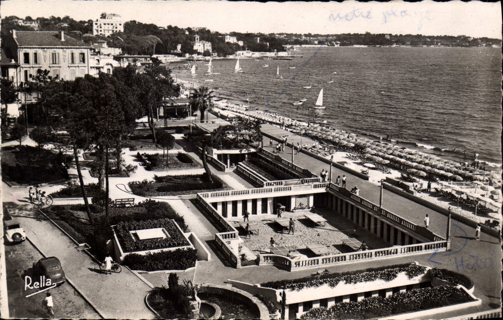 CPA Juan Les Pins Les Nouveaux Amenagements