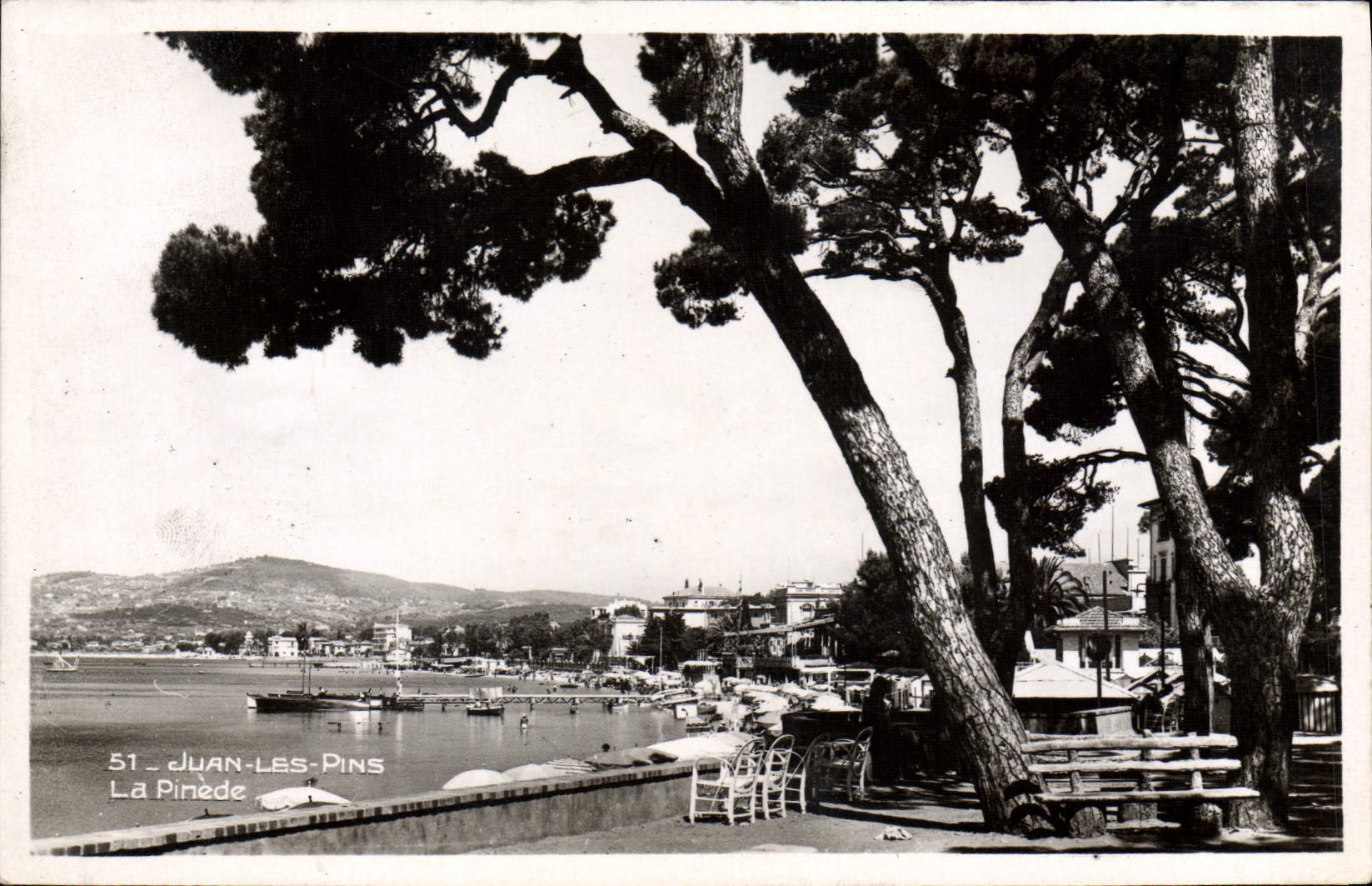CPA Juan Les Pins La Pinede