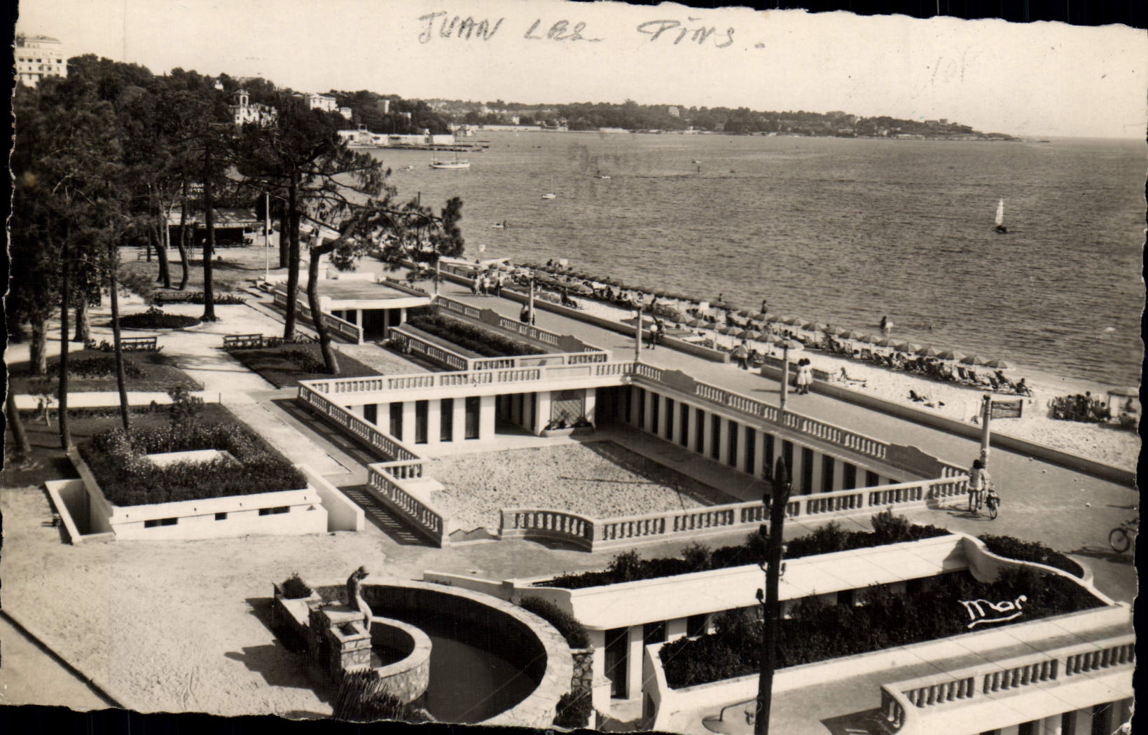 CPA Juan Les Pins Vue D'Ensemble