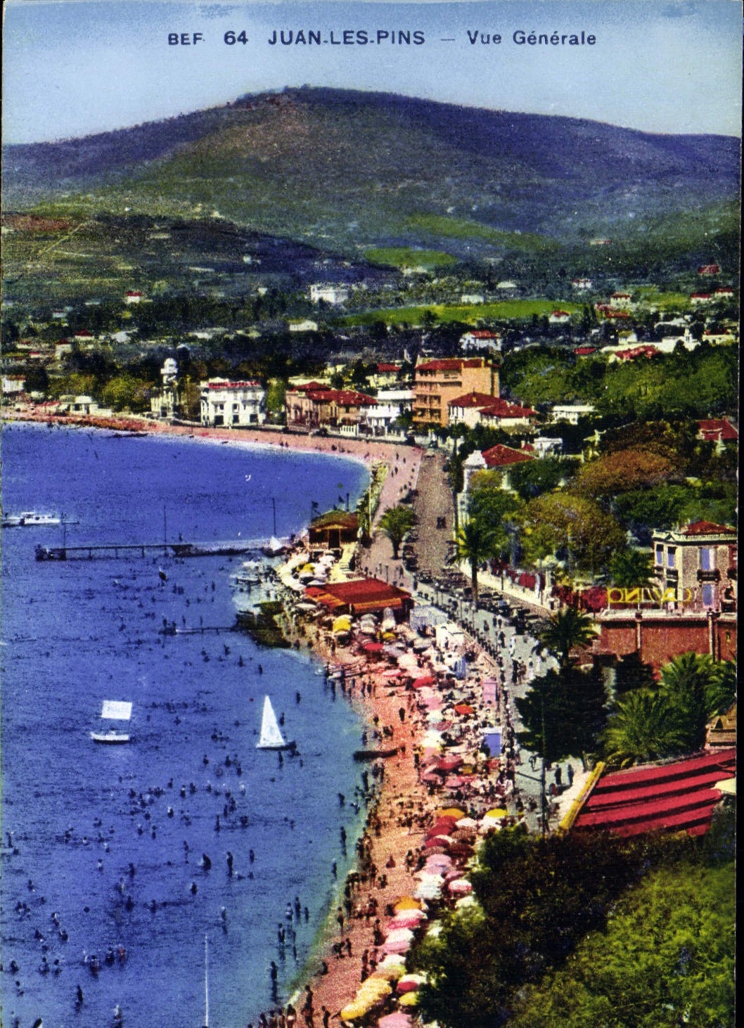 CPA Juan Les Pins Vue Generale