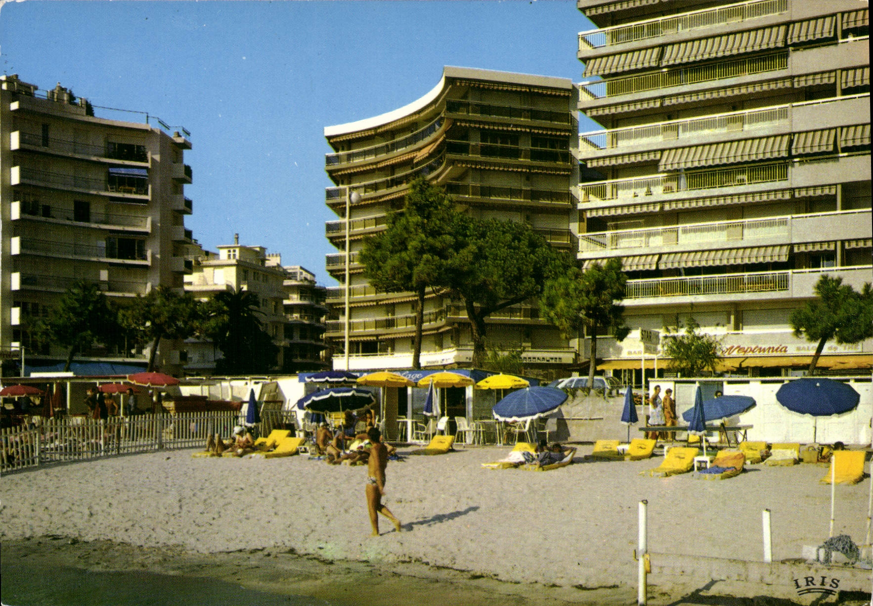 CPSM Juan Les Pins Promenade Du Soleil