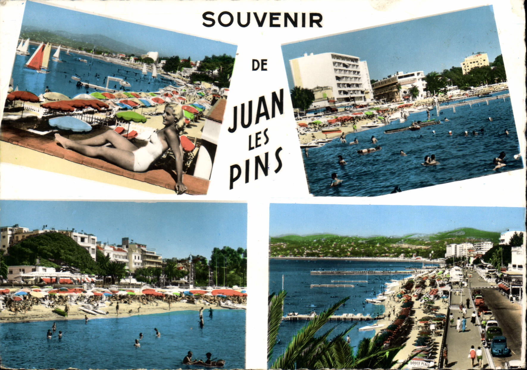 CPSM Juan Les Pins souvenir