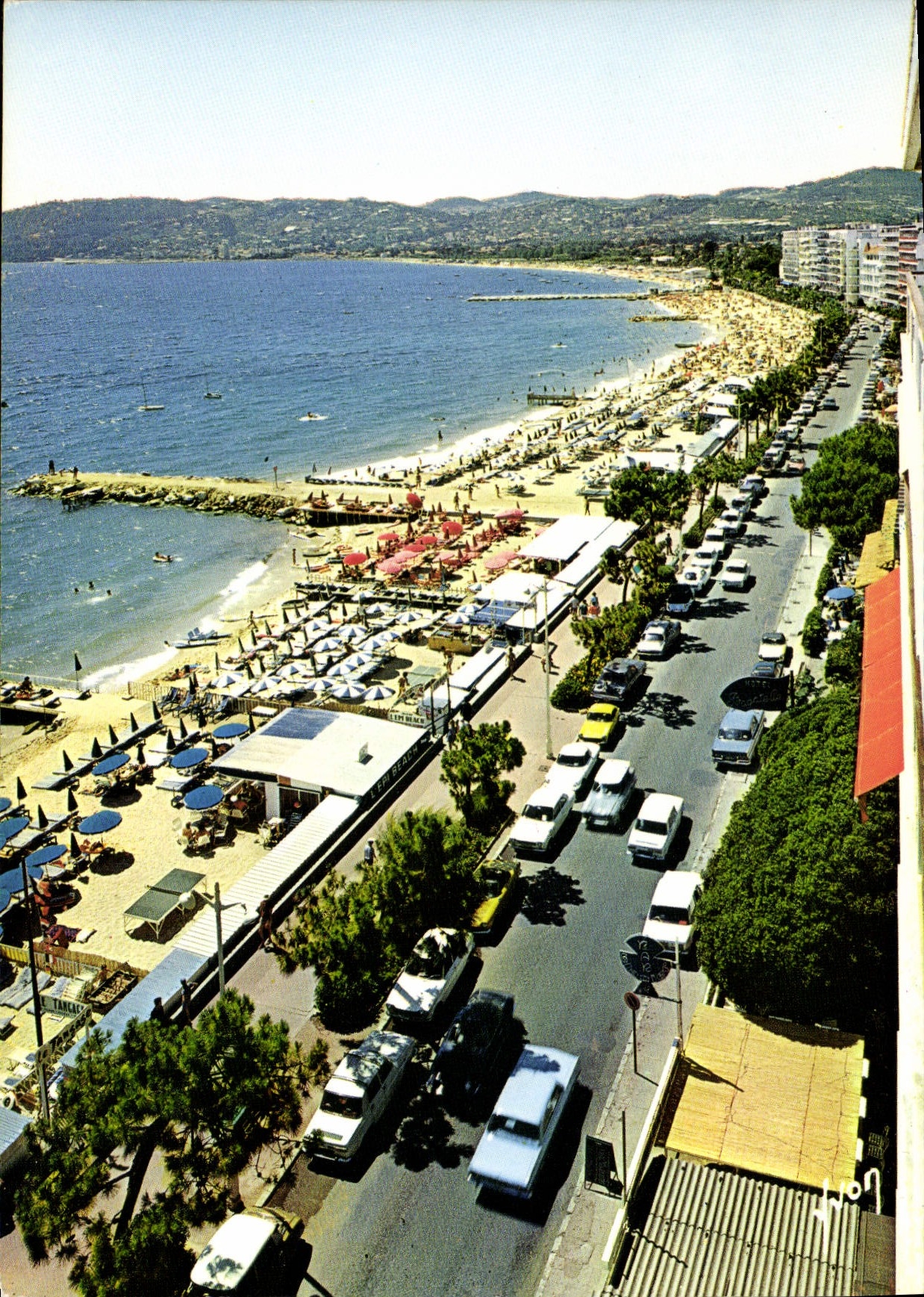 CPSM Juan Les Pins Boulevard Charles Guillaumont Les Plages