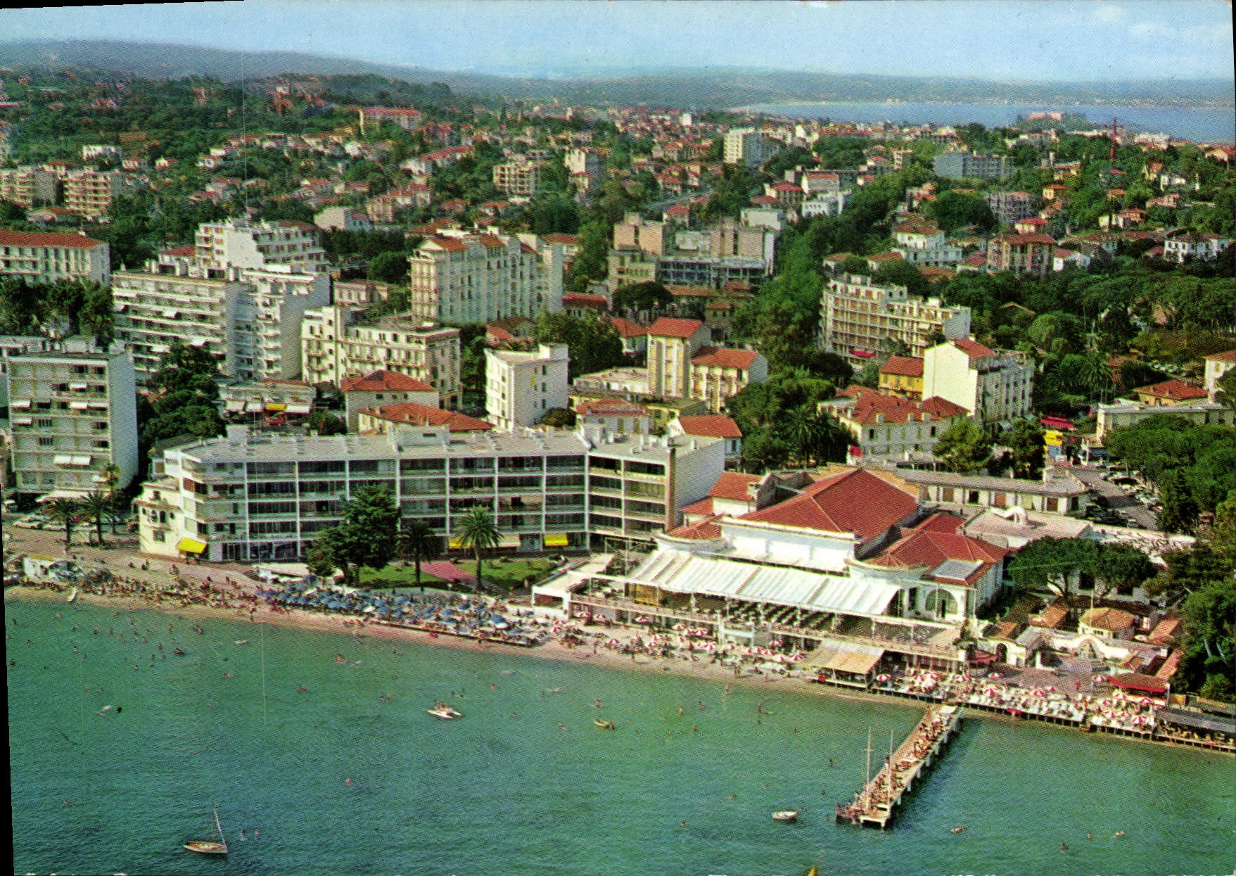 CPSM Juan Les Pins Vue D'Ensemble Et Le Casino