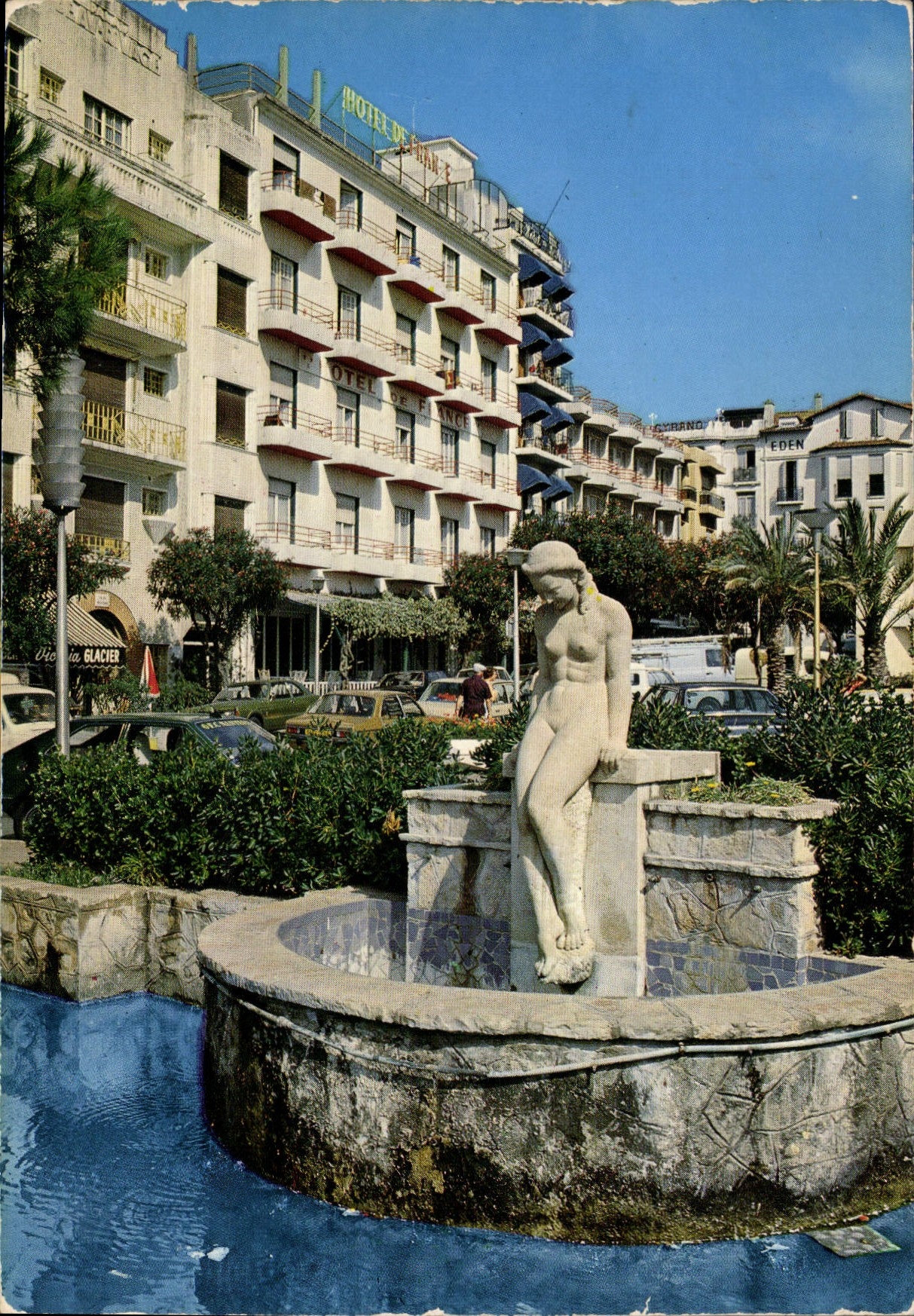 CPSM Juan Les Pins La Promenade Et Les Jardins
