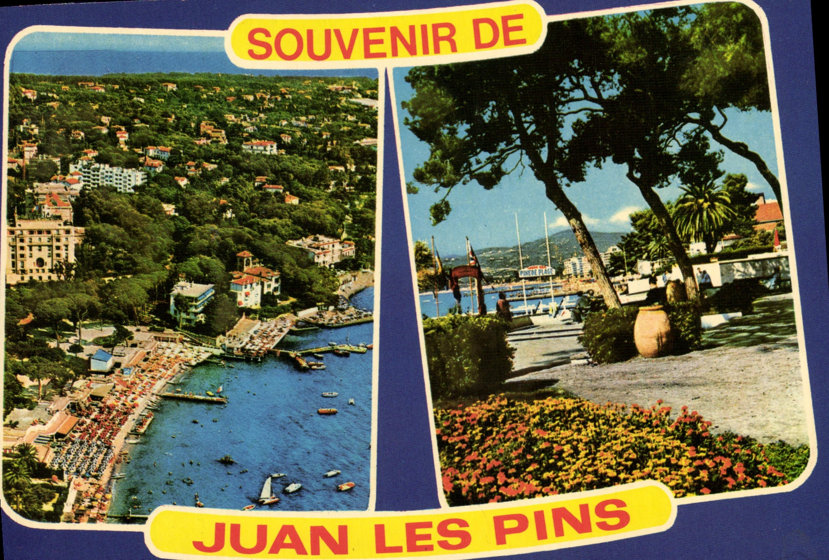 CPSM Juan Les Pins souvenir