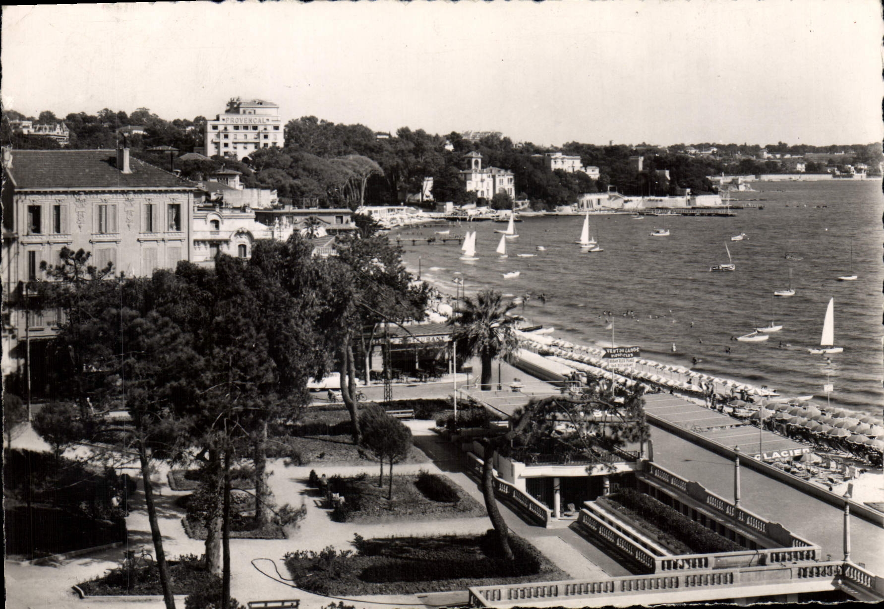 CPSM Juan Les Pins Vue Generale Des Plages