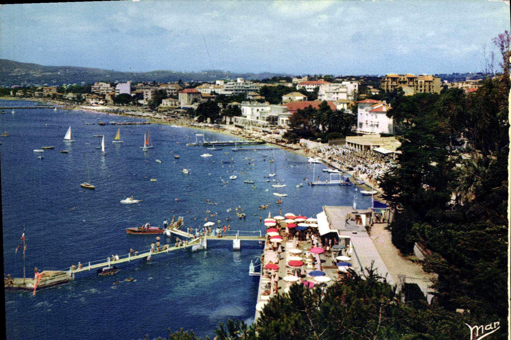 CPSM Juan Les Pins Vue Generale