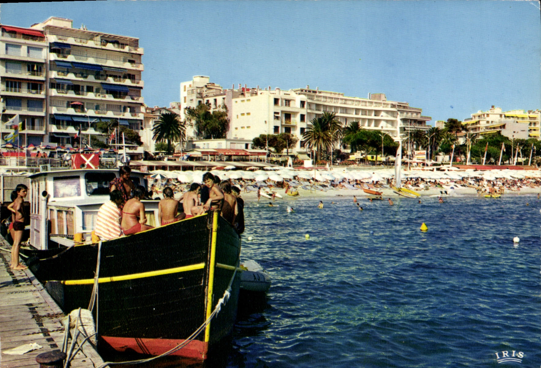 CPSM Juan Les Pins Pour La Promenade Aux Iles de Lérins