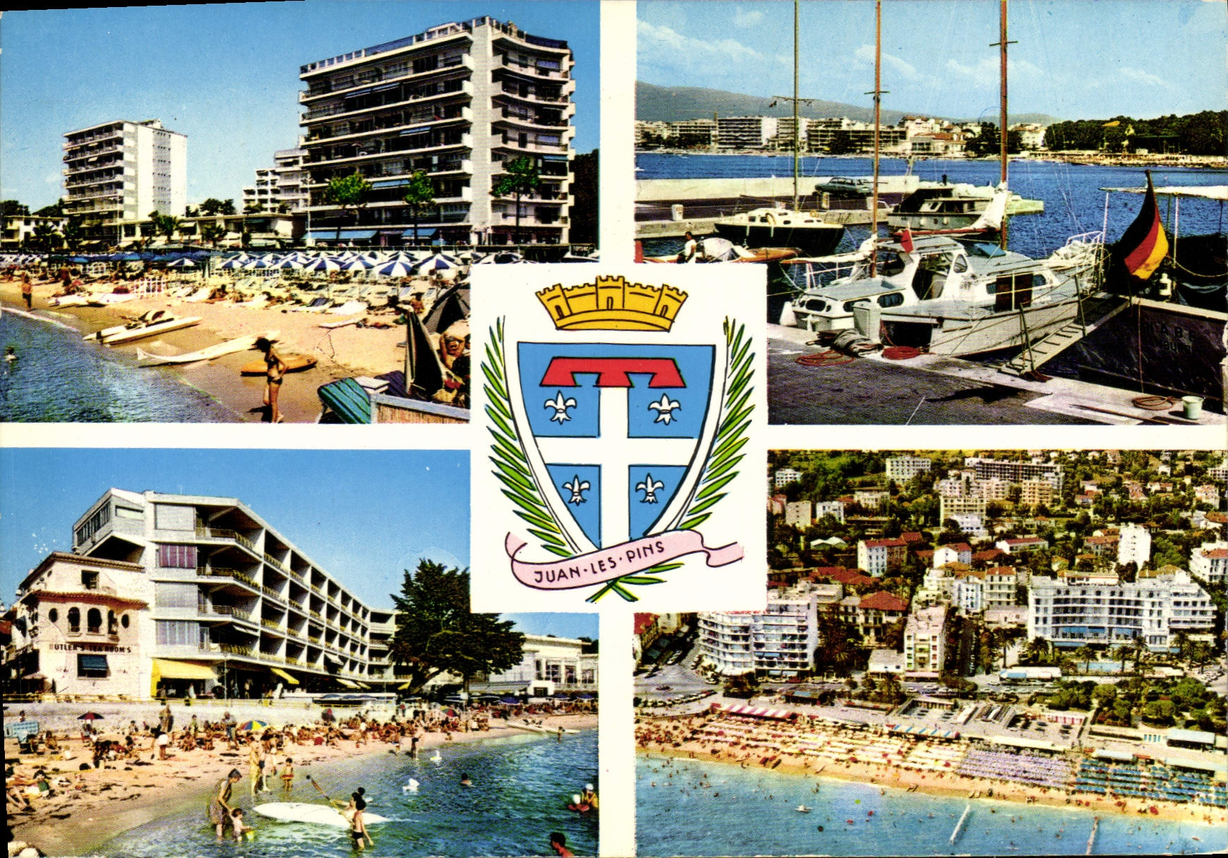 CPSM Juan Les Pins souvenir