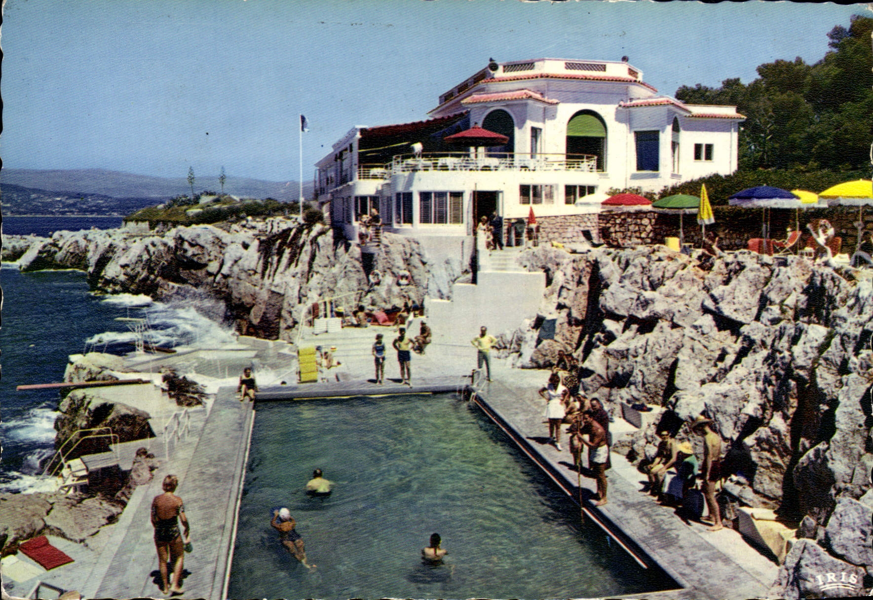CPSM Juan Les Pins Eden Roc La Piscine