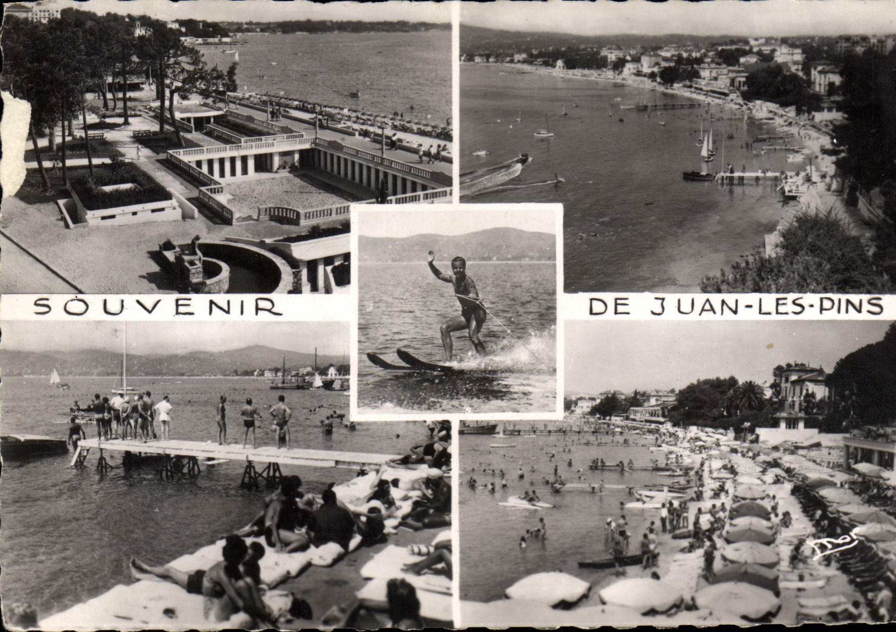 CPSM Juan Les Pins souvenir