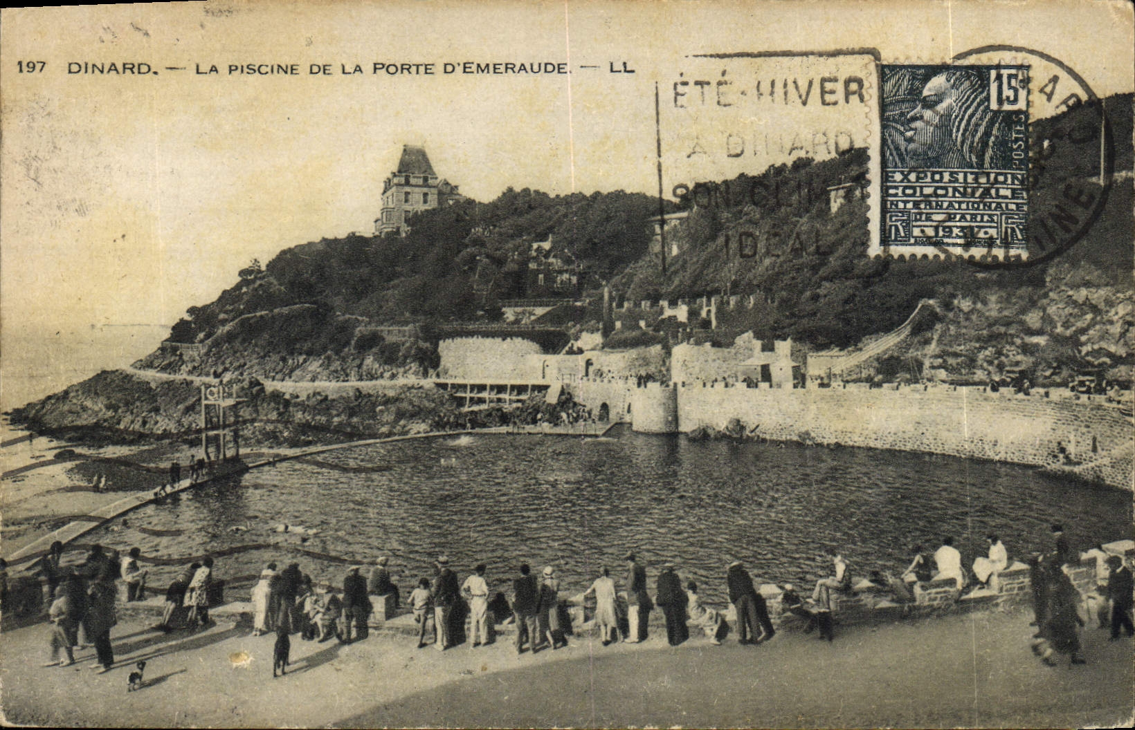CPA Dinard La Piscine De La Porte D'emeraude