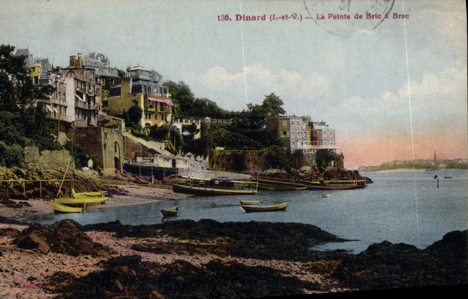 CPA Dinard La Pointe De Bric A Brac