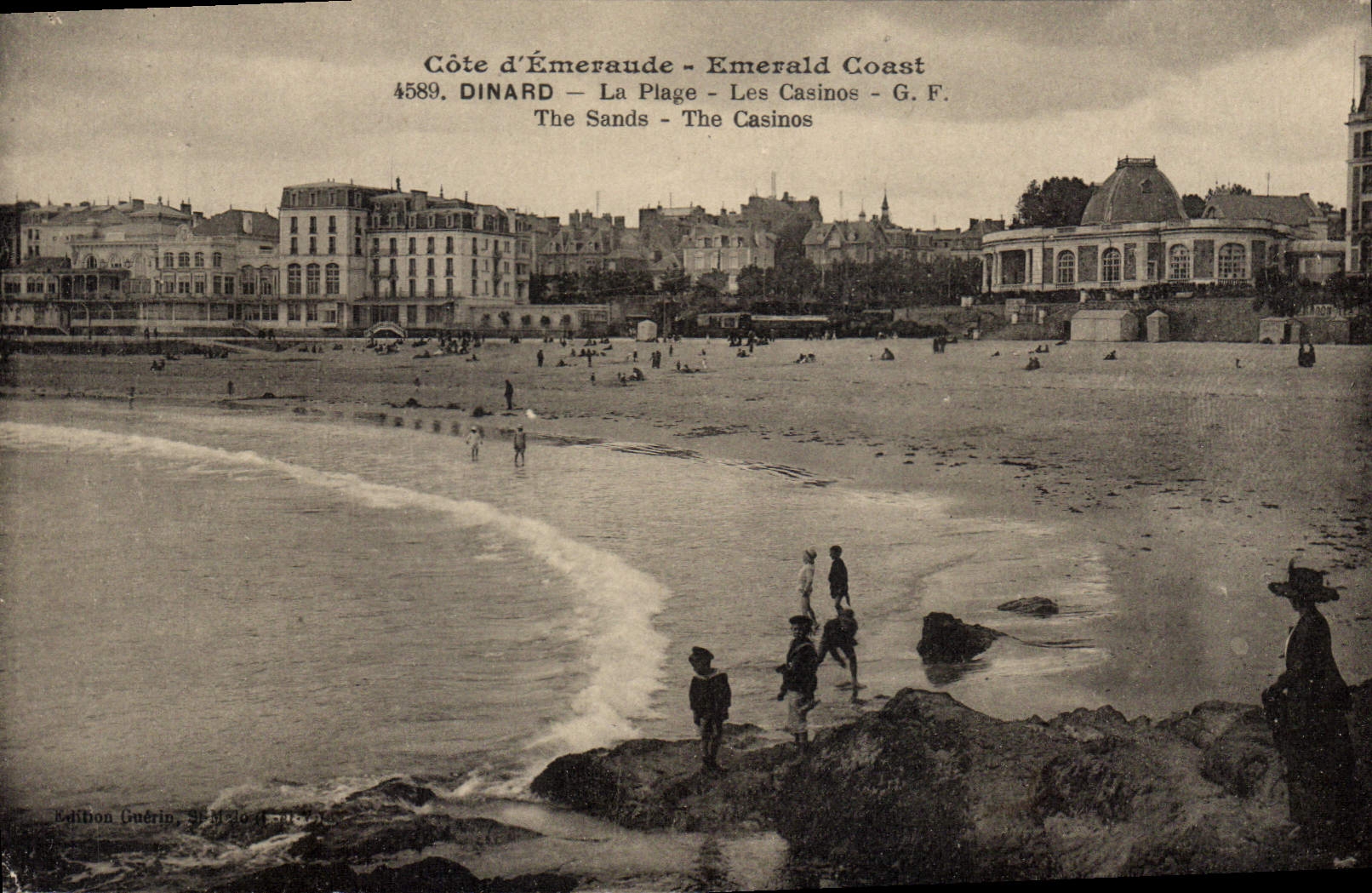 CPA Dinard La Plage Les Casinos