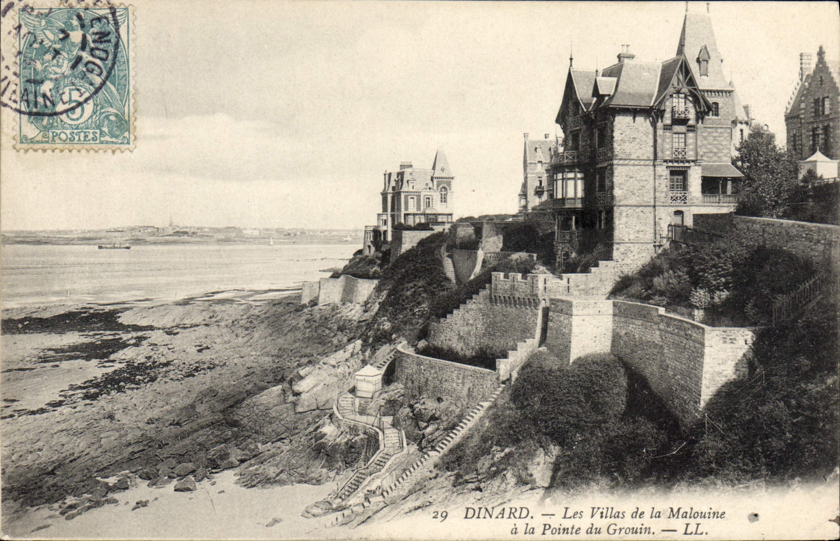 CPA Dinard Les Villas De La Malouine à la pointe du Grouin