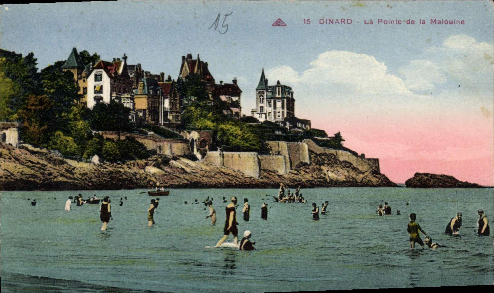 CPA Dinard La Pointe De La Malouine