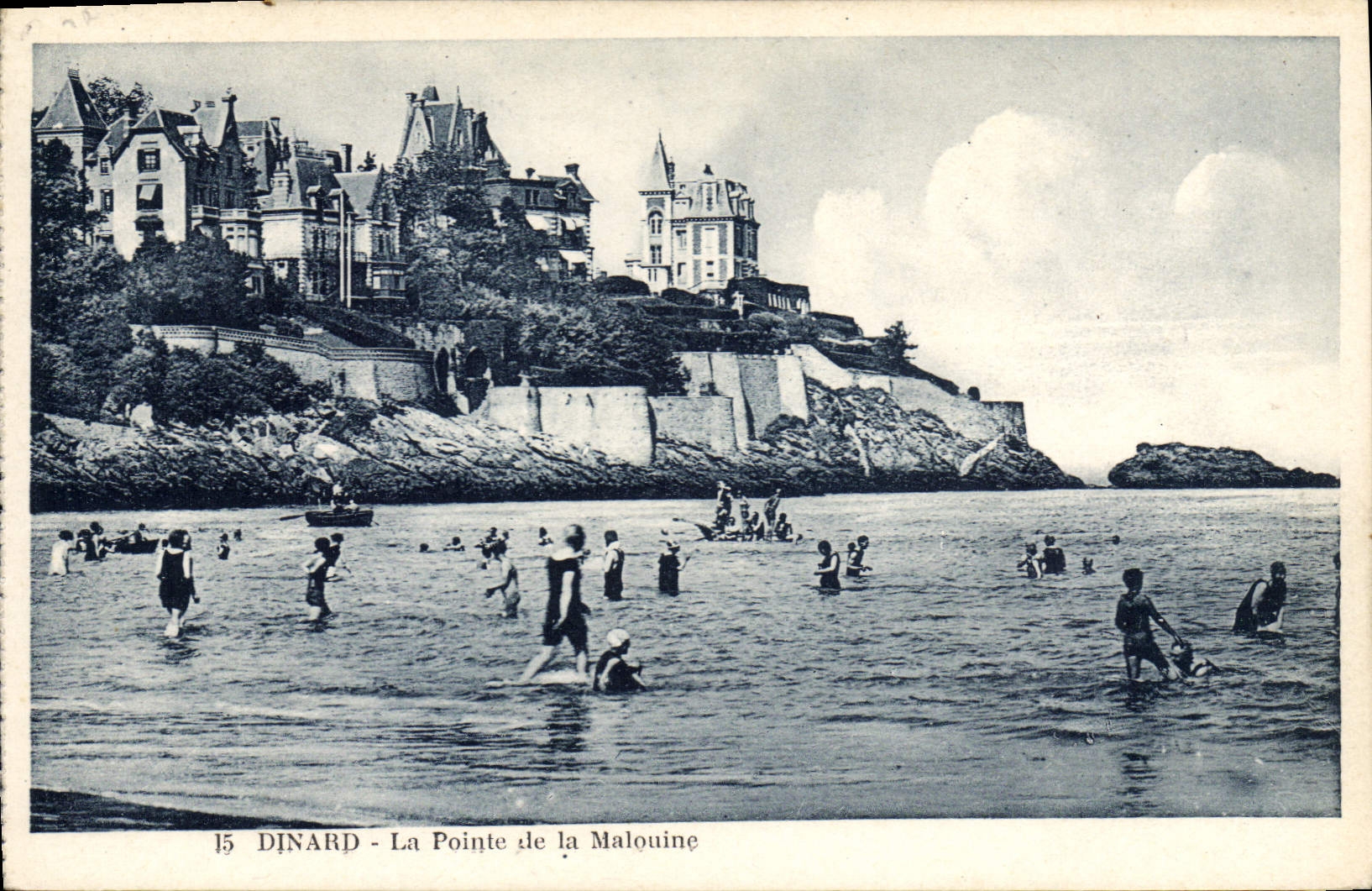 CPA Dinard La Pointe De La Malouine