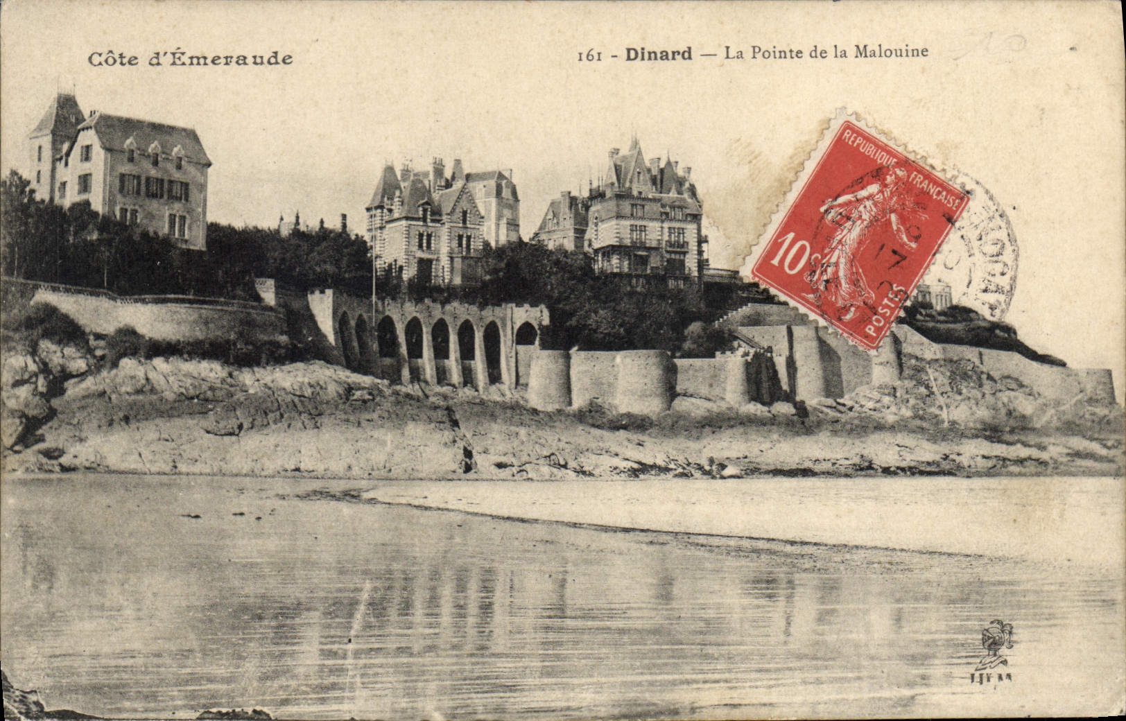 CPA Dinard La Pointe De La Malouine