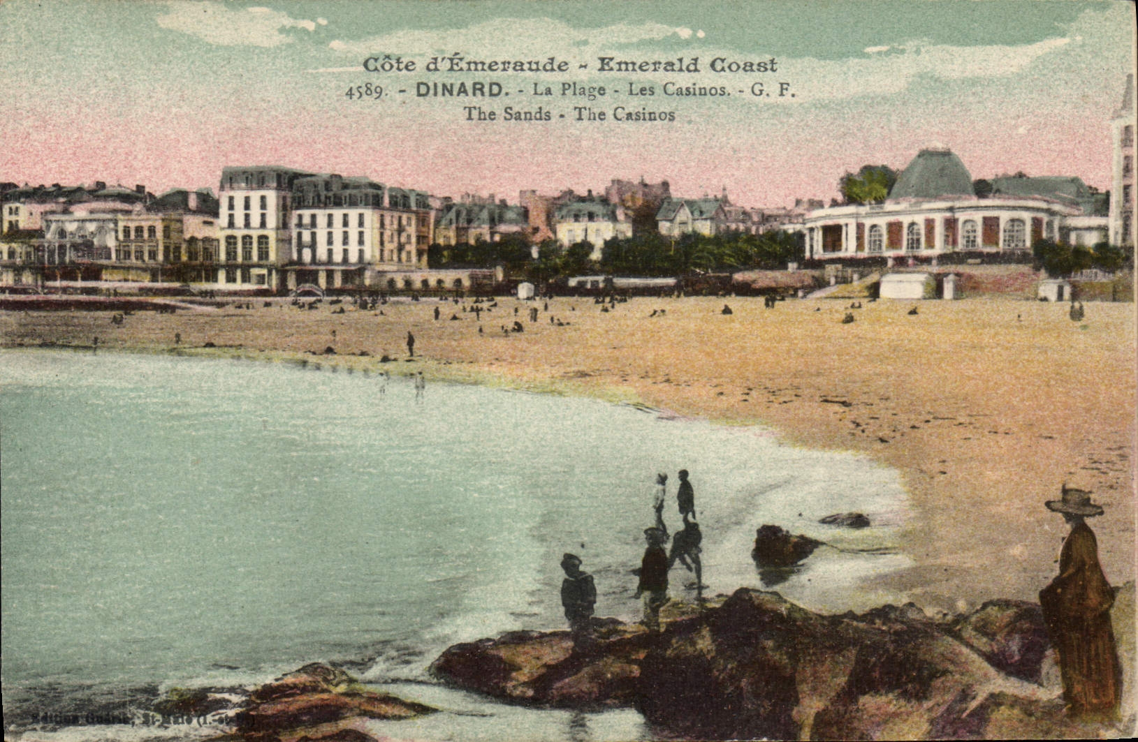 CPA Dinard La Plage Les Casinos