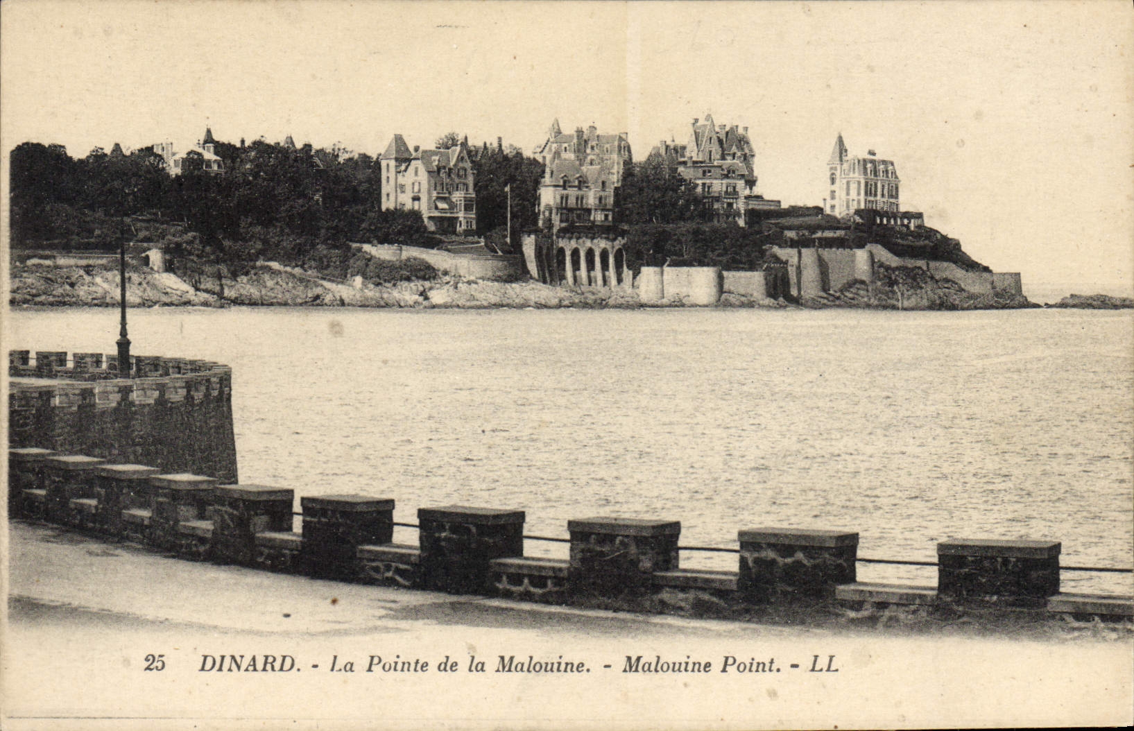 CPA Dinard La Pointe De La Malouine