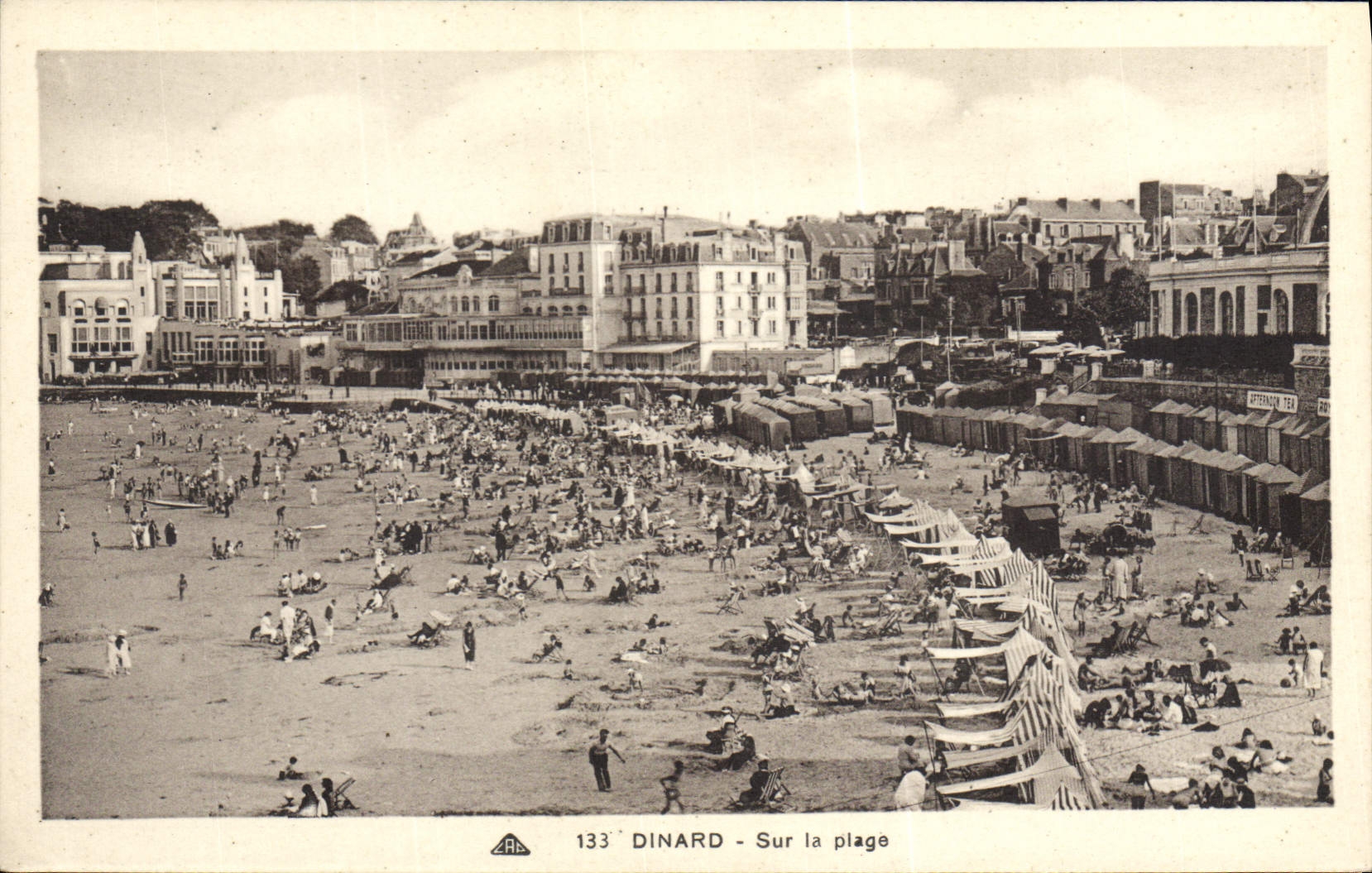 CPA Dinard Sur La Plage