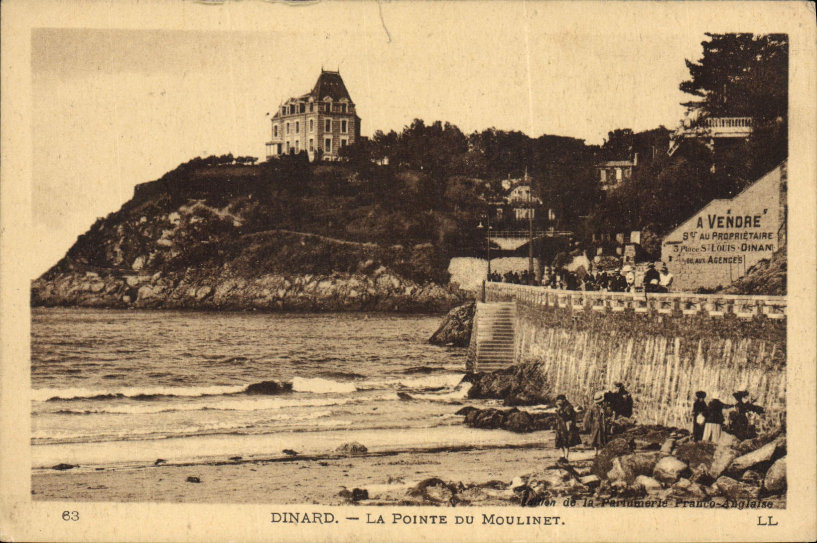 CPA Dinard La Pointe Du Moulinet