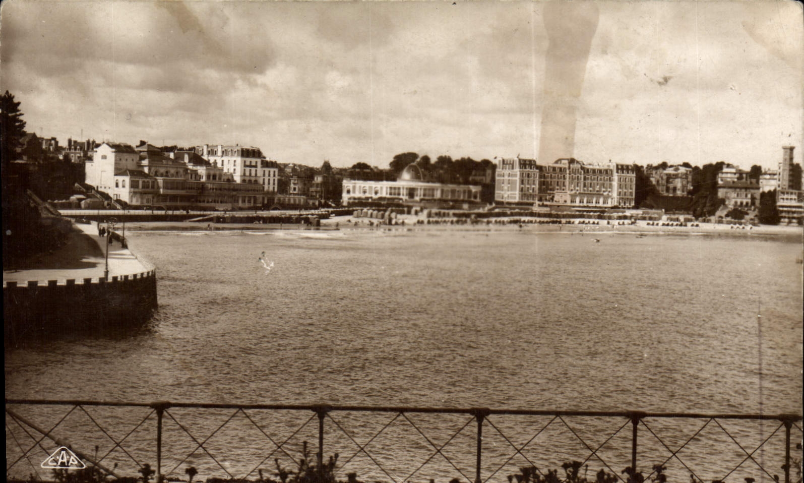 CPA Dinard La Plage De I'Ecluse