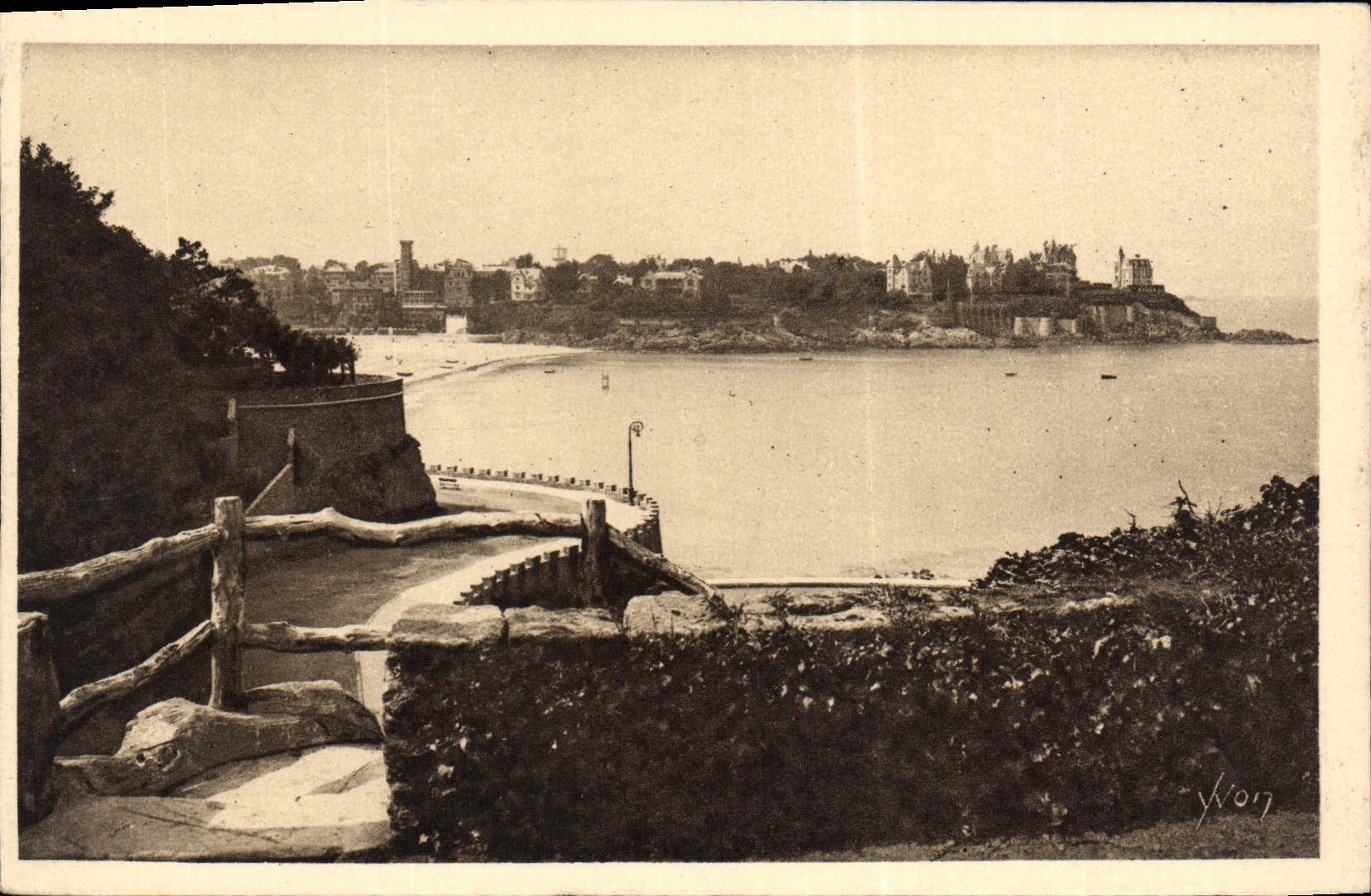 CPA Dinard La Pointe De La Malouine