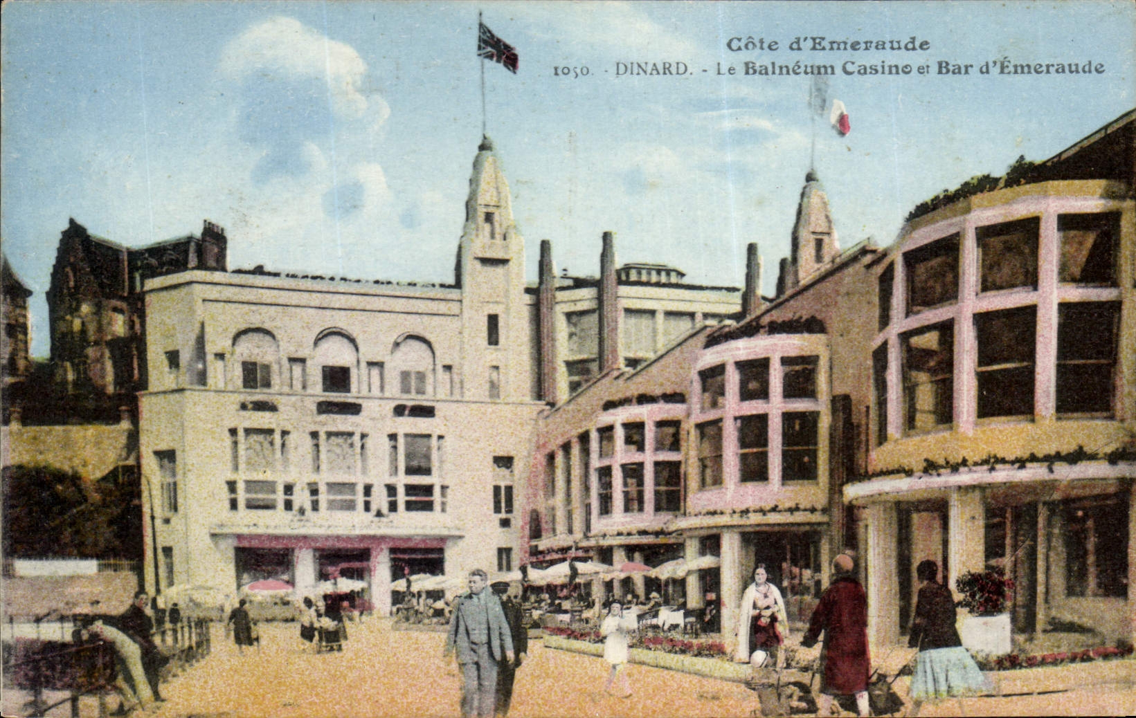 CPA Dinard Le Balneum Casino Et Bar d'Emeraude