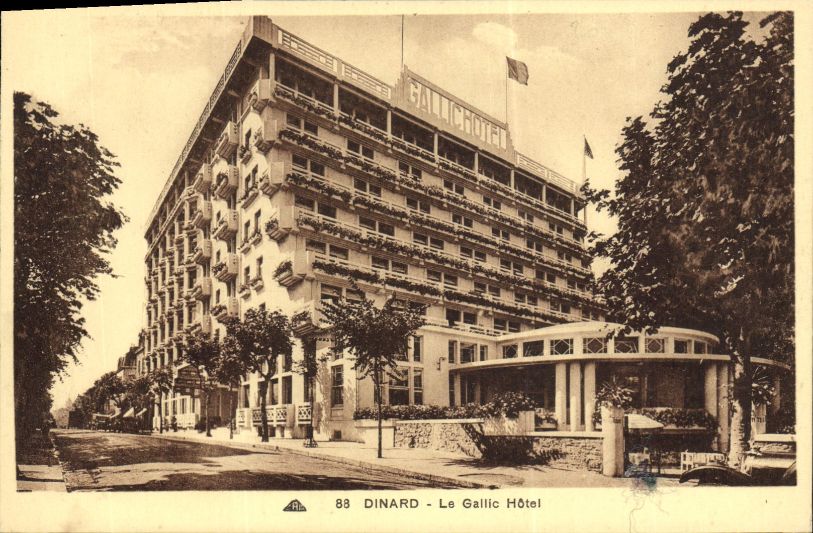CPA Dinard Le Gallic Hotel