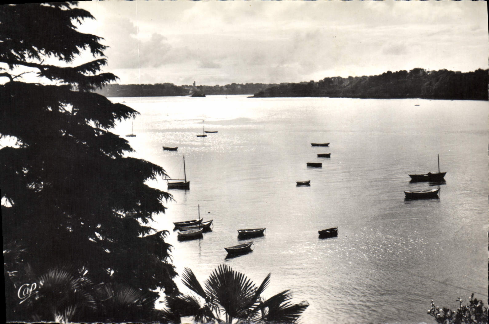 CPA Dinard Contre Jour Sur Saint Servan