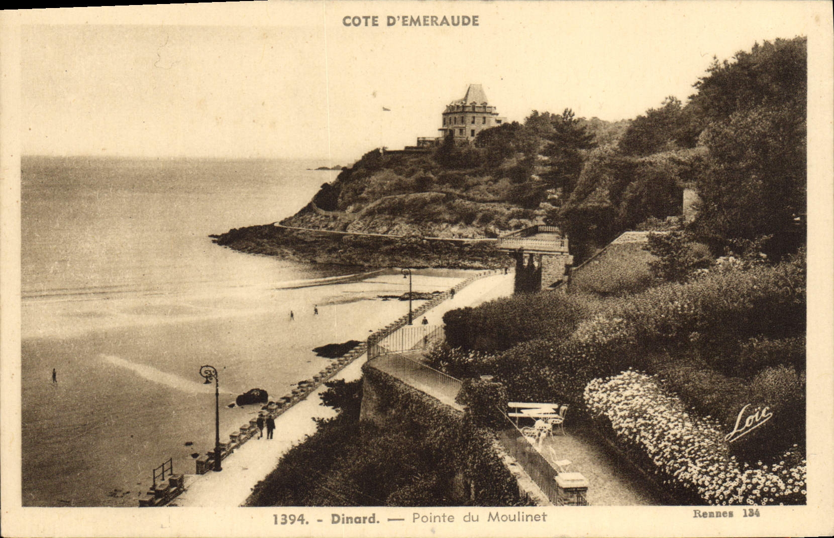 CPA Dinard Pointe Du Moulinet