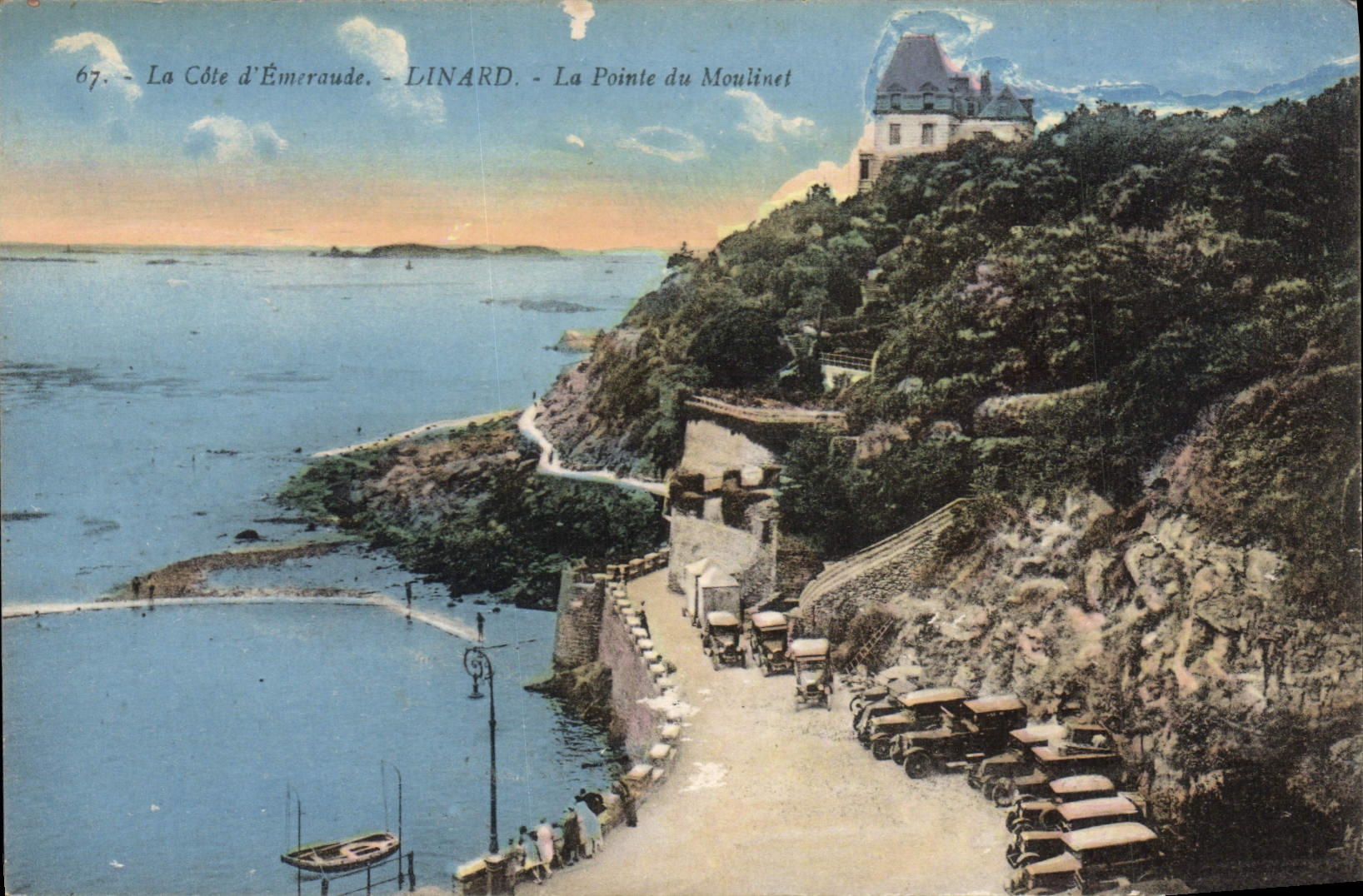 CPA Dinard La Pointe Du Moulinet