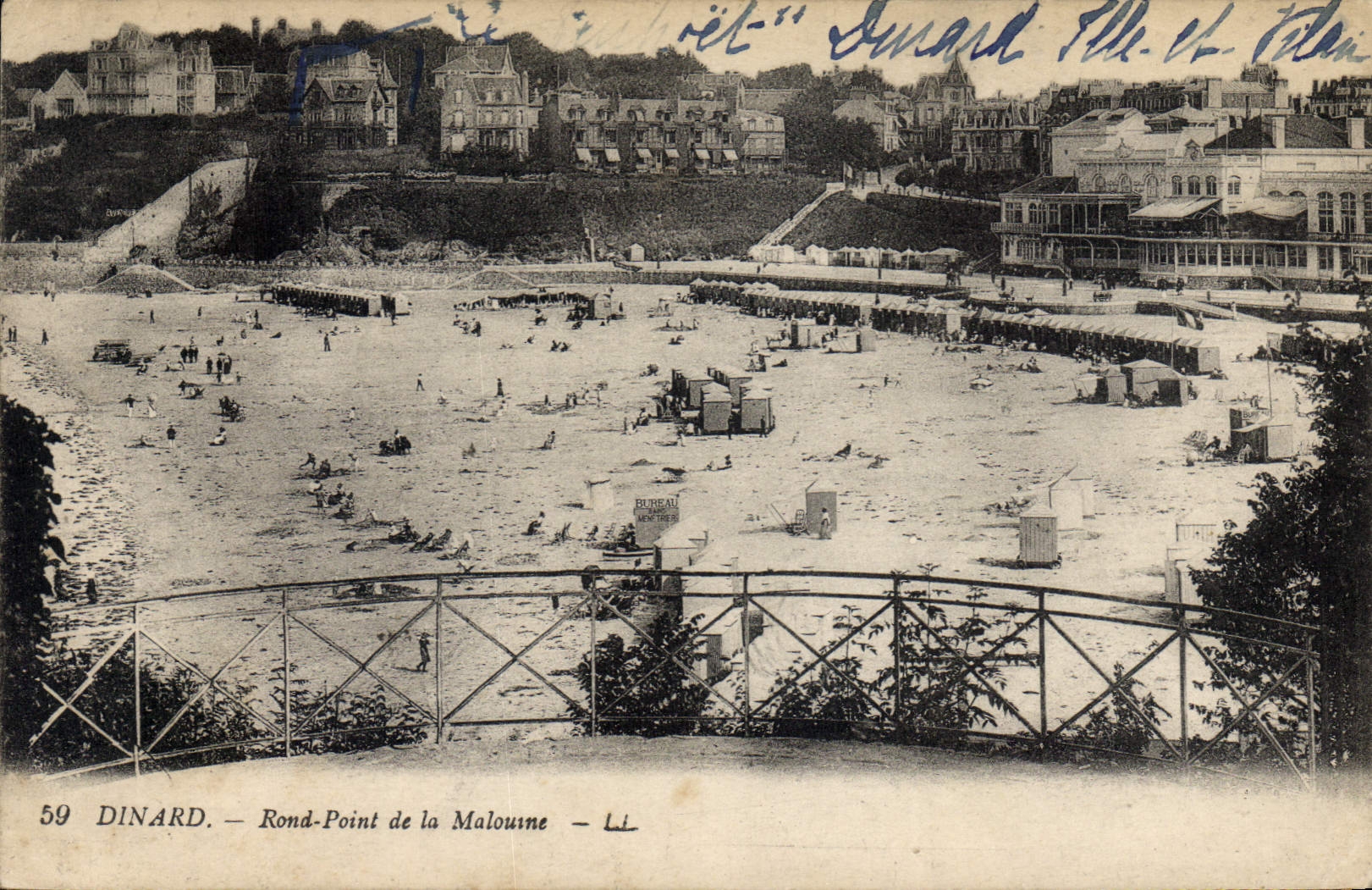 CPA Dinard Rond Point De La Malouine