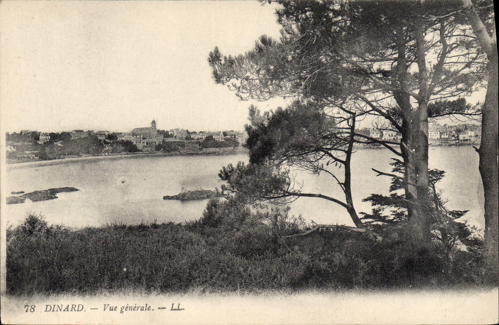 CPA Dinard Vue Generale