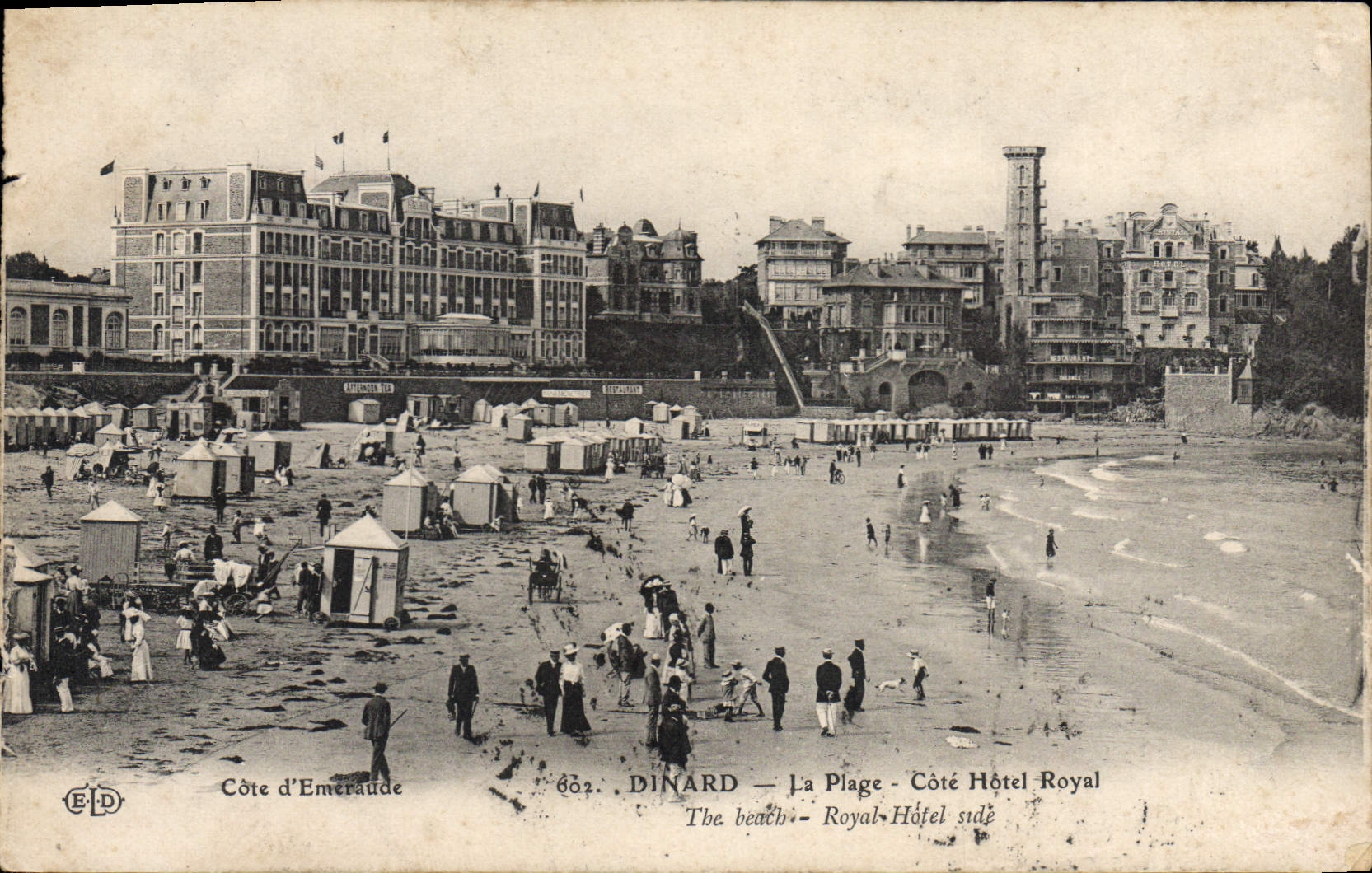 CPA Dinard La Plage hotel Royal