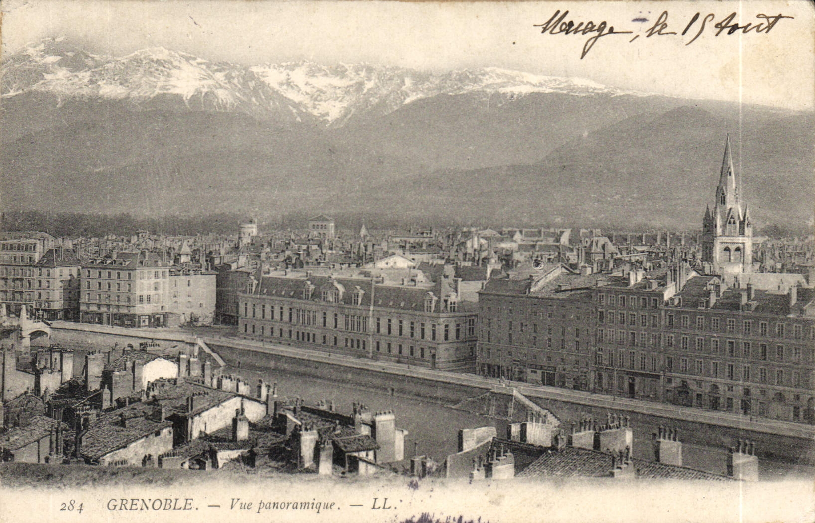 CPA Grenoble Vue Panoramique