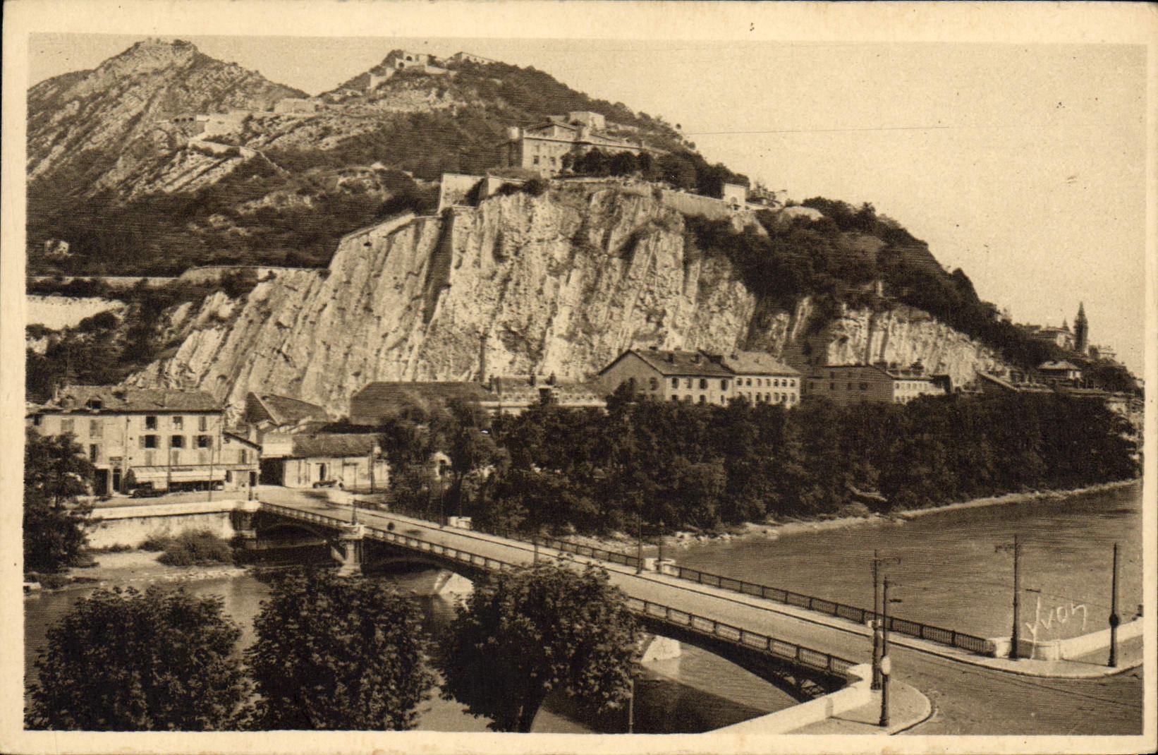 CPA Grenoble Les Forts De Rabot Et De La Bastille