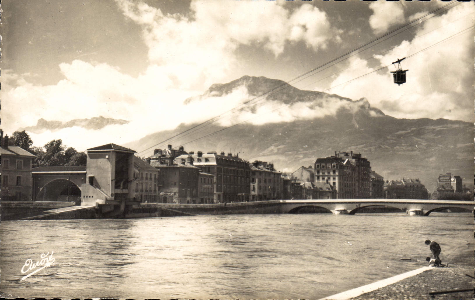CPA Grenoble Le Téléférique Isere Et Le Moucherotte