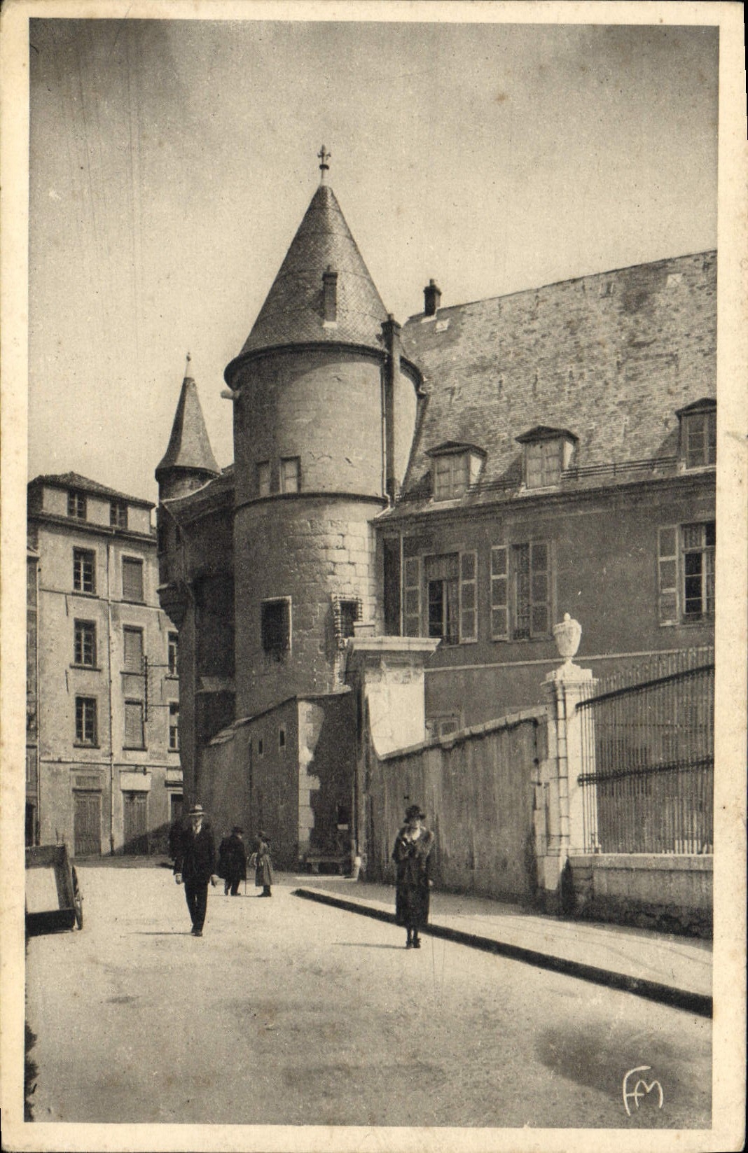 CPA Grenoble La Tour De I'Hotel De Ville