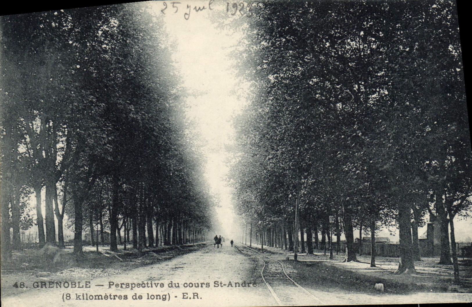 CPA Grenoble Perspective Du Cours St Andre