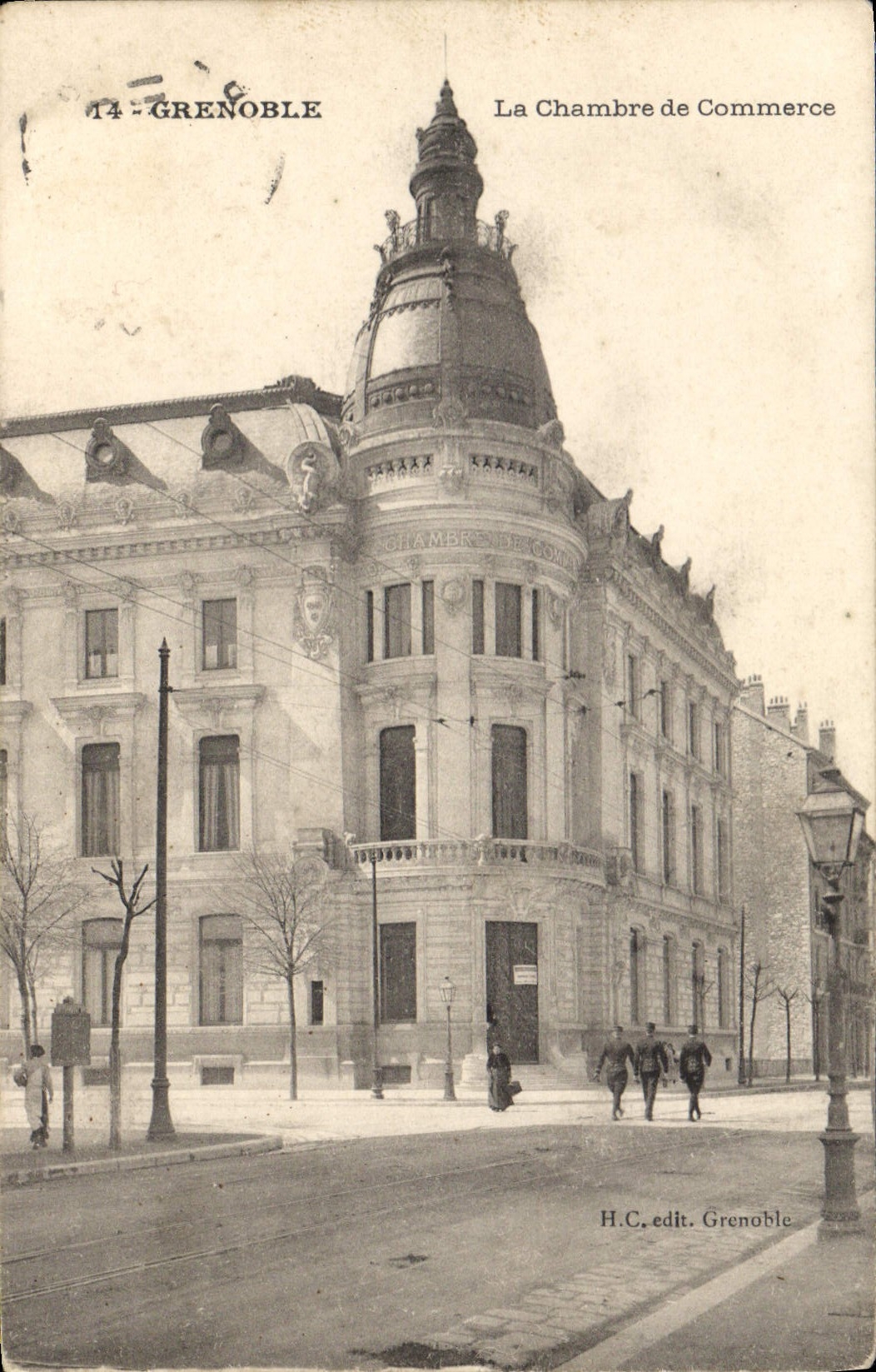 CPA Grenoble La Chambre De Commerce