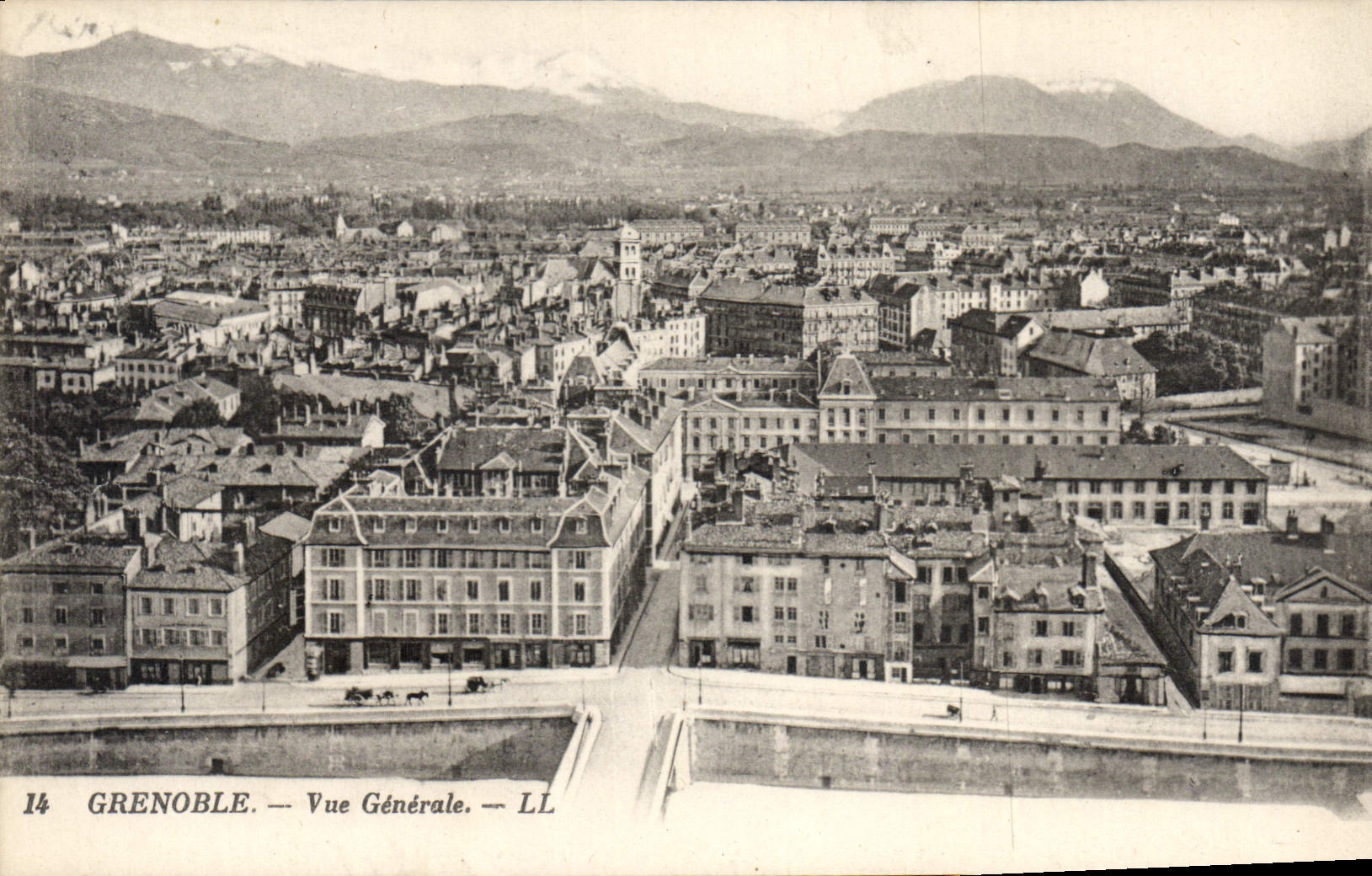 CPA Grenoble Vue Generale